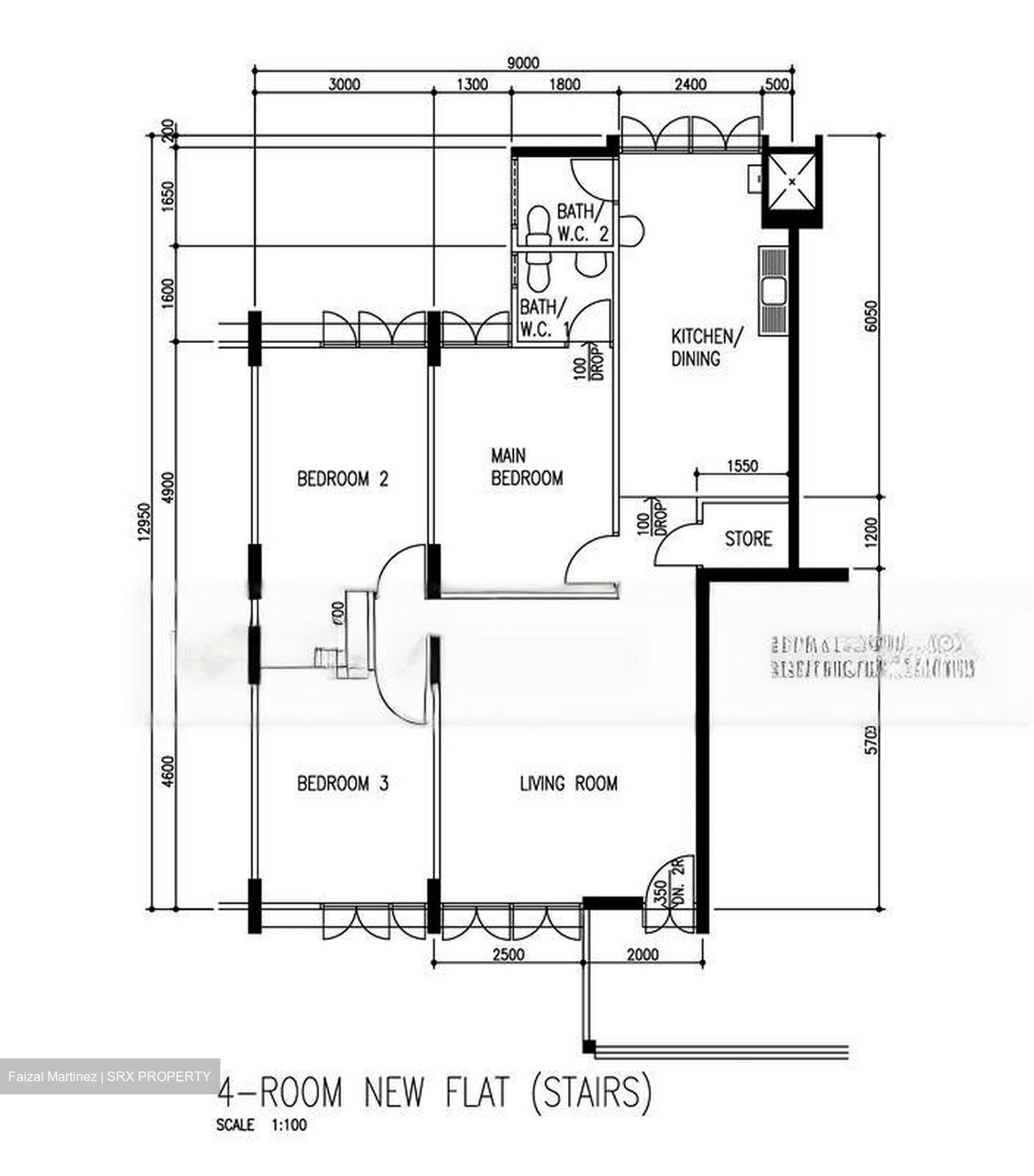 Blk 105 Woodlands Street 13 (Woodlands), HDB 4 Rooms #462922201
